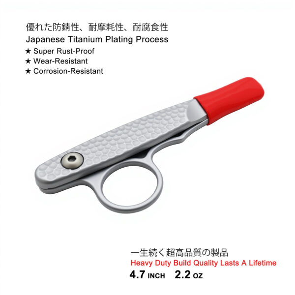 TONMA Professional Thread Snips [Made in Japan] 4.7” Fabric Scissors Thread Nippers for Sewing - Japanese SG-2 Powder Metallurgy Steel Razor Sharp Blade(TTN-1) - Image 2