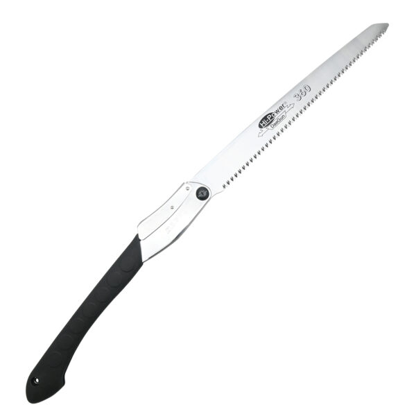TONMA Folding Hand Saw [Made in Korea] 14" (360mm) LargeTeeth Pruning Hand Saw for Wood Cutting, Outdoor Camping, Garden Woodworking, Japanese Hard Chrome Plating Impulse Hardened Stainless Blade(TDE-637)