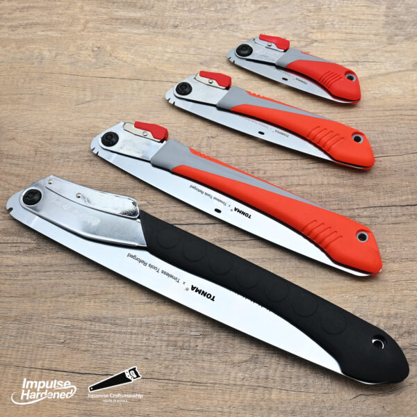 TONMA Professional Folding Saw [Made in Korea] 5 "(130mm) Medium Teeth Small Pocket Pruning Hand Saw for Wood Cutting, Outdoor Camping, Gardening, Japanese Hard Chrome Plating Impulse Hardened Process(TDE-901) - Image 6