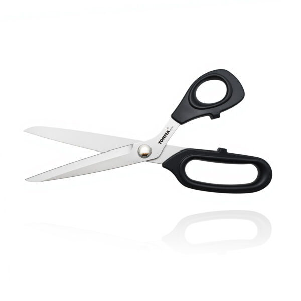 TONMA Sewing Scissors [Made in Japan] 10-Inch Precision Ultra Edge Fabric Scissors, Japanese SG2 Stainless Steel Dressmaker Tailor Shears for Cutting Cloth Denim, Right Handed(TCS-3)