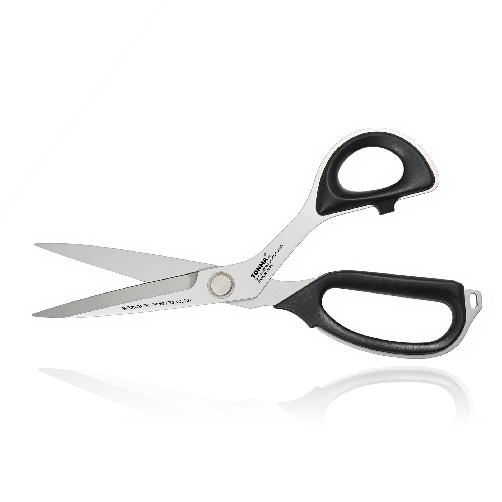 TONMA 10" Fabric Scissors, Made in Japan Professional Sewing Scissors | Japanese Stainless Steel Dressmaker Shears for Clothes Craft Fabric Cutting, Lightweight Ergonomic Handle with Reduced Strain( TSS-2 )